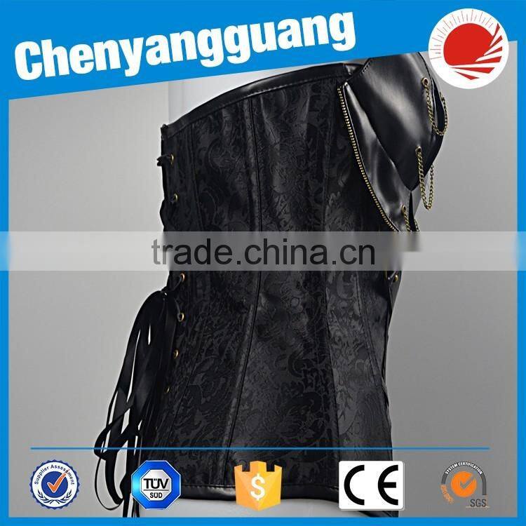 hot selling black waist training corset wholesale