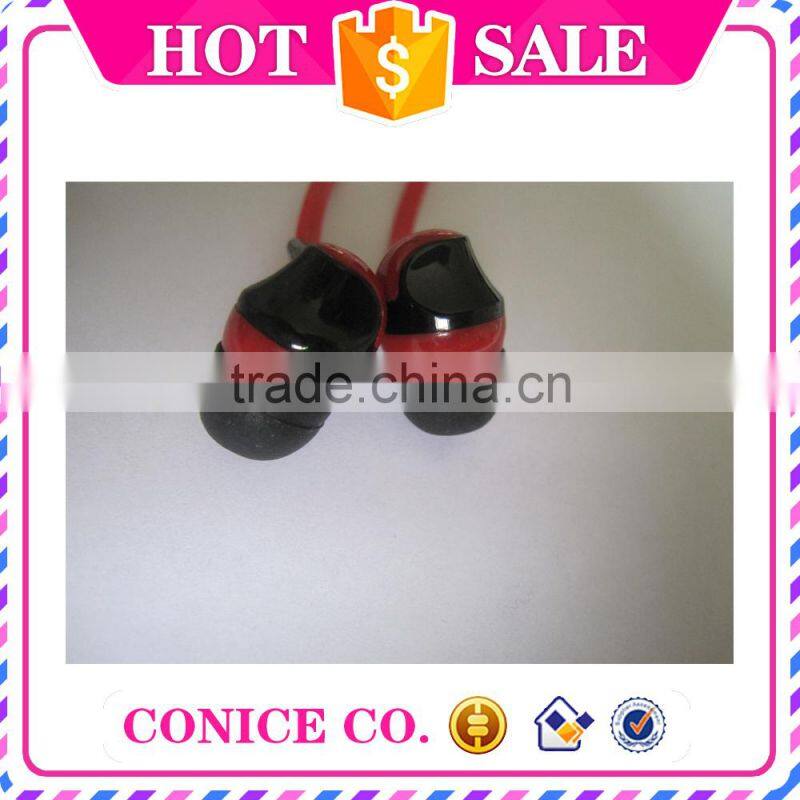 2015 newest mobile phone earphone cheap in ear stereo earphone with mic Silicone Earphones