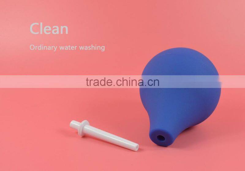 Vaginal Clean Douche Enema Anus Flushing Device Medical Silicone Anal Cleaning Syringe Device Adult BDSM Gay Anal Sex Toys