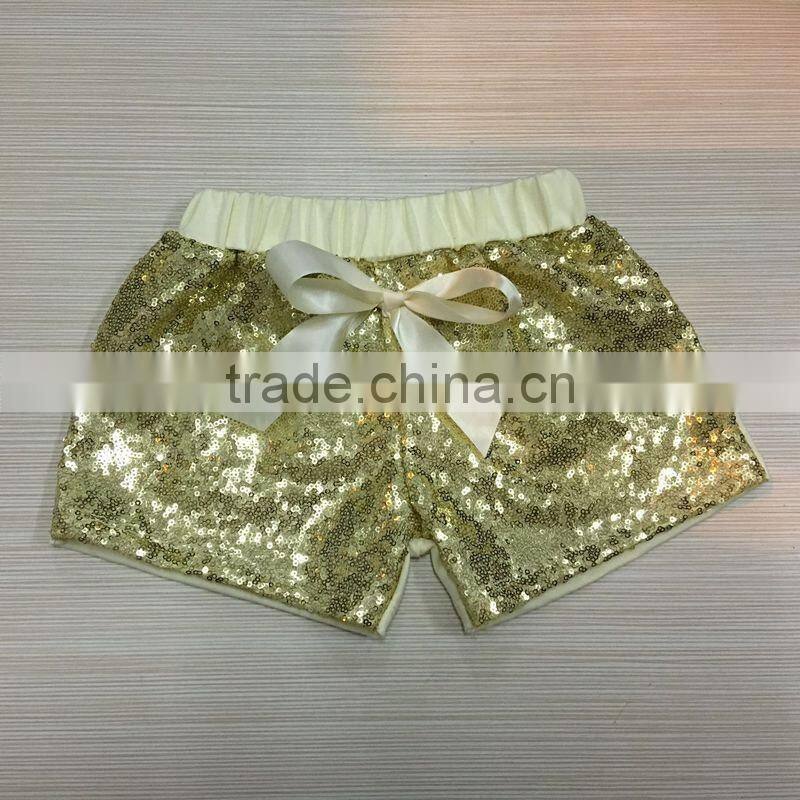 Champagne Pink PEACH Sparkle Sequin SHORTS girls birthday outfit Rose gold Infant toddler baby girl short