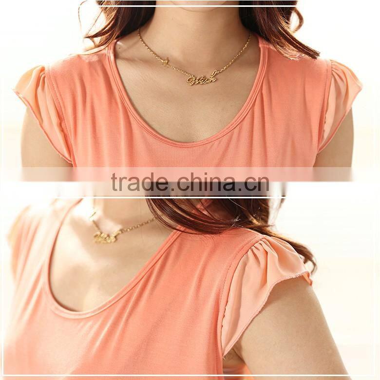 Best selling casual sleeveless fashion breastfeeding cloth100 pcs moq pregnancy clothes