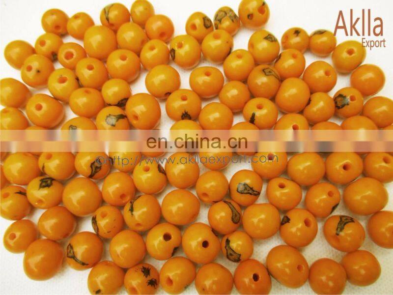 Acai Seeds. Natural and Organic Beads with Eco friendly Dyes