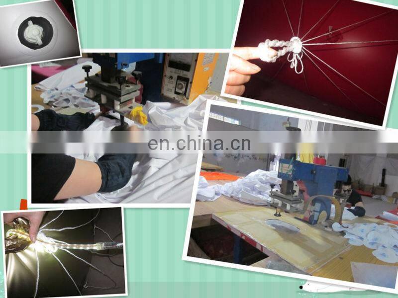 led conch shell inflatable helium balloon/ light helium balloon