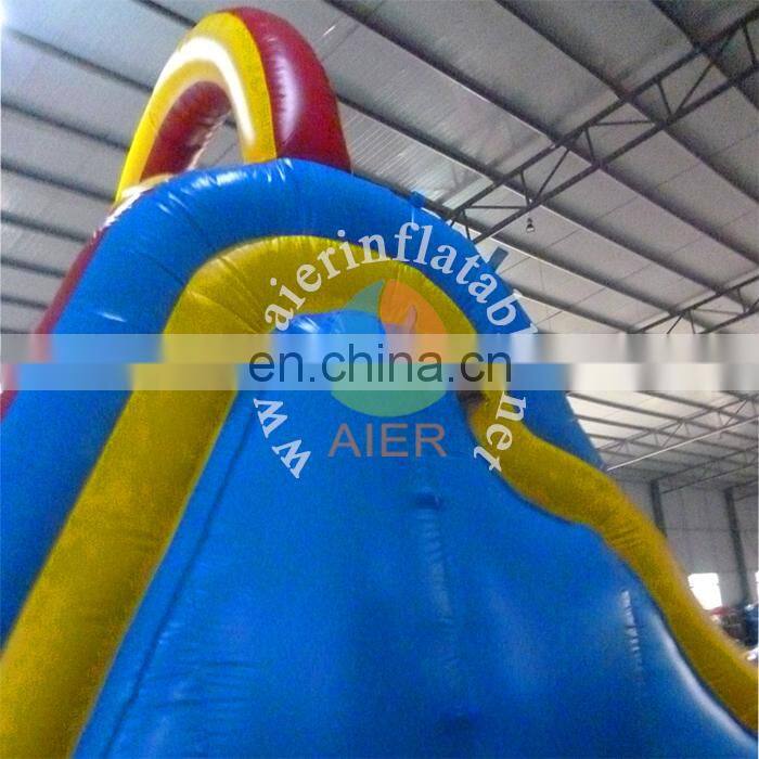 Giant water slide baby kids outdoor toy inflatable slide for kids and adult play