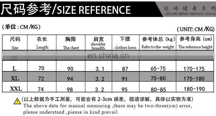 Breathable comfortable man sports tight workout exercise fitness shirt clothing