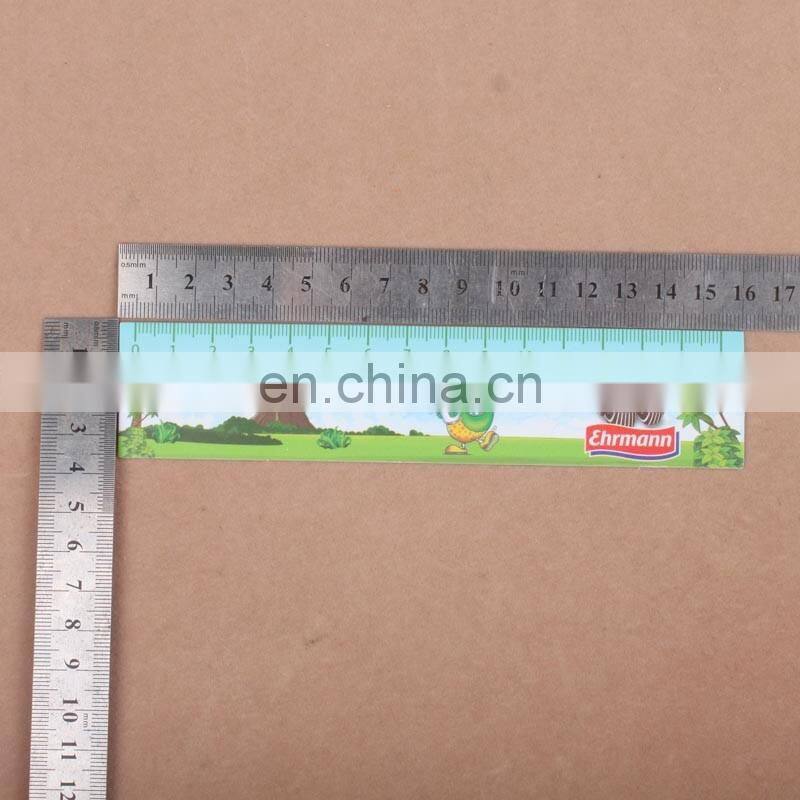 Factory manufacture high quality promotional gift pp plastic ruler