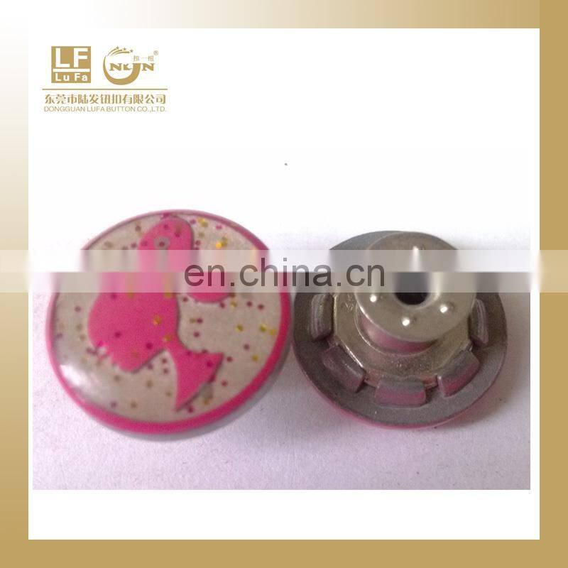Chinese button factory alloy jean button