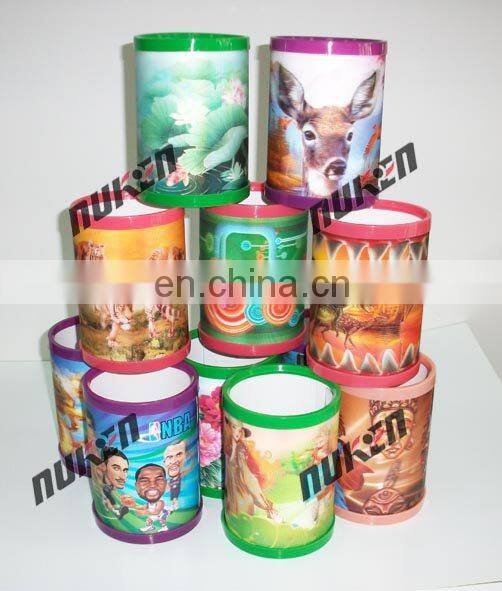 Factory peice 3d lenticular single pencil holder