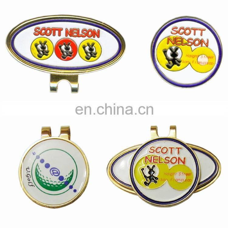 High magnet golf hat belt clip
