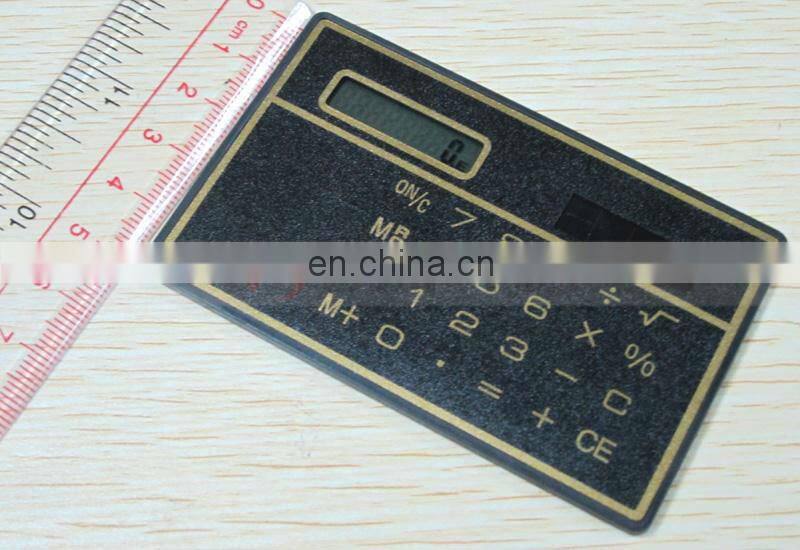 Solar Power 3mm Slim Full Function Emergency Calculator