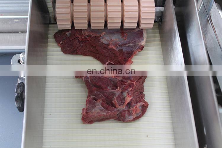 Barbecue Shop Slice Fresh Meat Fish Beef Pork Slicing Slice Cutting Machine