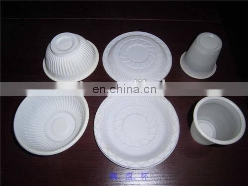 plastic disposable tableware starch disposable production line melamine tableware machine