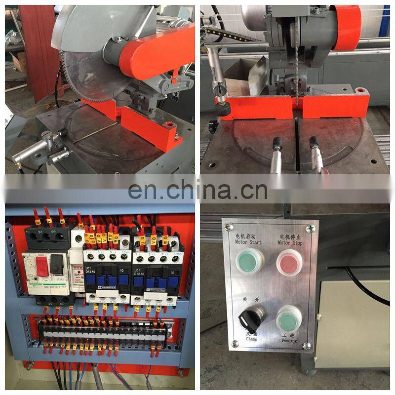 Single Head Cutting Saw Aluminum Window Machine