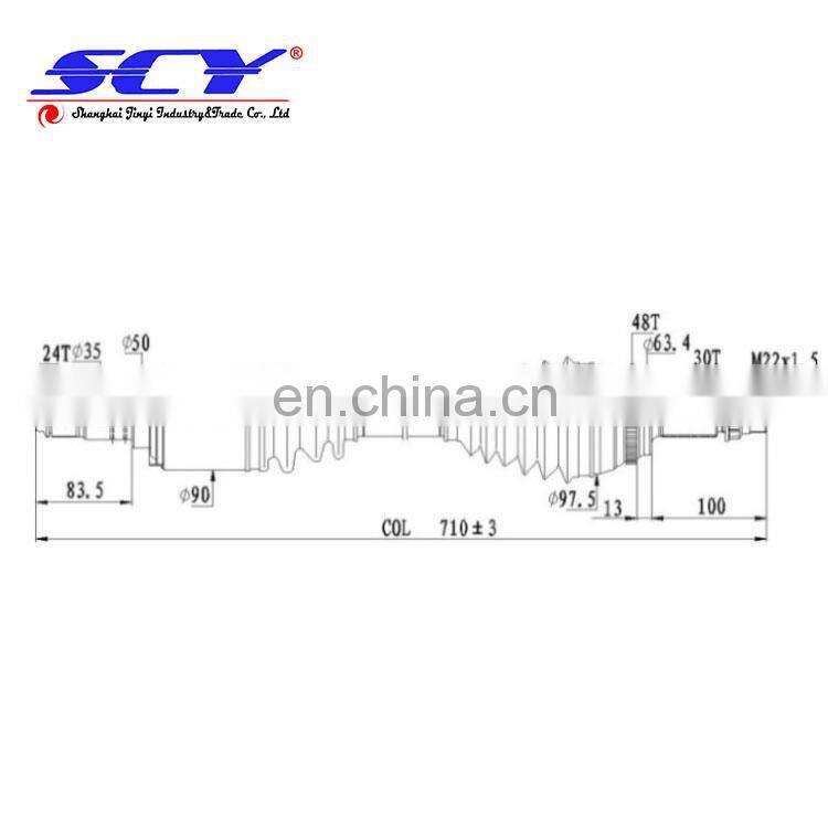 SCY CV Half Shaft Assembly Suitable for Nissan Maxima 04-06