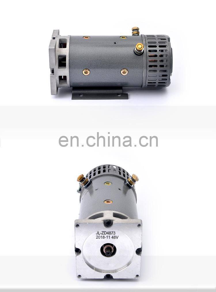 Nine Teeth Shaft 24V 4.0KW DC Motor Electric Car