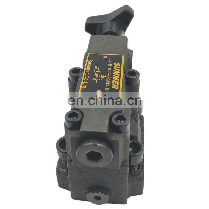 Trade assurance Direct acting remote relief valve SUMMER DB10-1-30/31.5