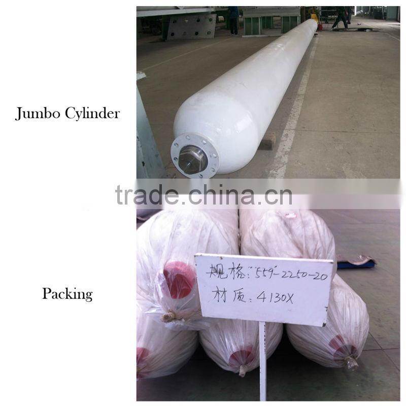 8 tubes skid new CNG fuel semi trailer