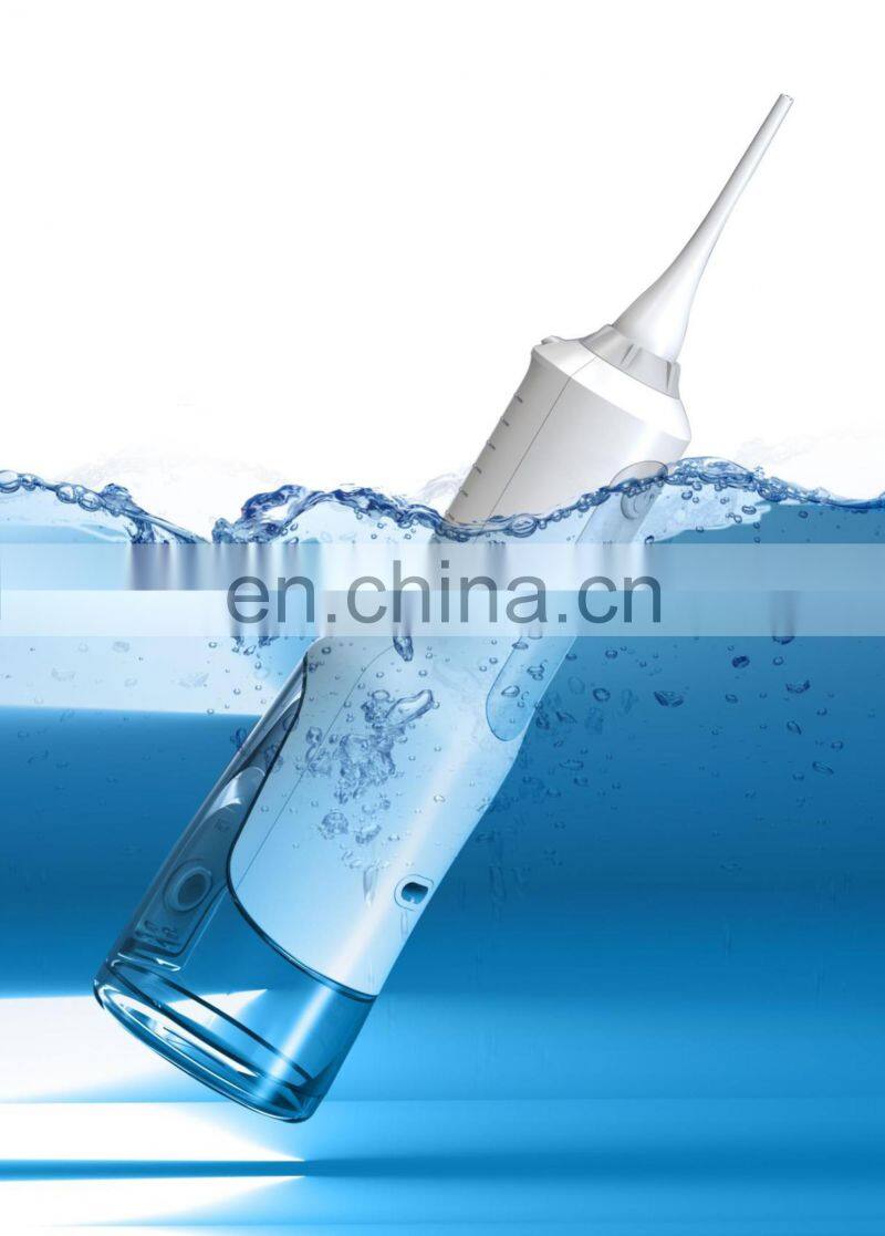 NEW ITEM OEM Portable Traveler Handle Cordless Freedom Electric Dental Oral Irrigator 170ml Tooth Water Flosser Soft Waterproof