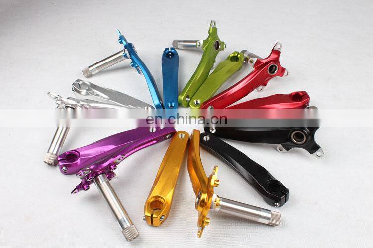 mountain bike one hollow tooth plate left and right crank set 9/10 speed modified single disk 34 / 36T 104BCD MTB spare part