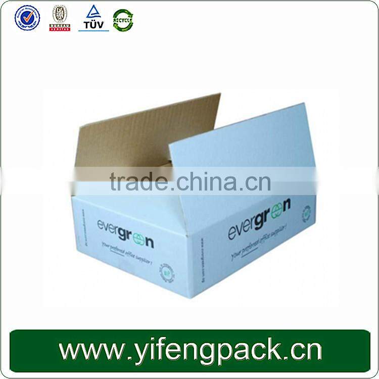 China Manufacturer Food Craft Paper Corrugated Box For Packaging