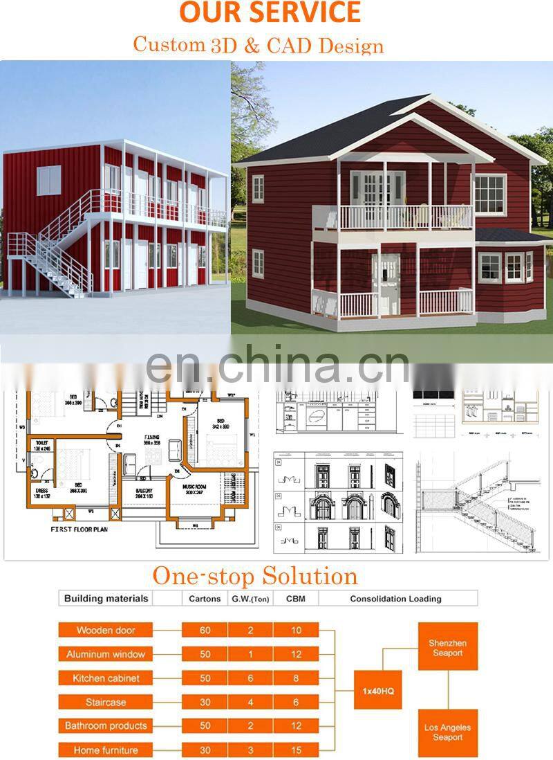 Home furniture Modern wooden kitchen cabinet designs for prefab house