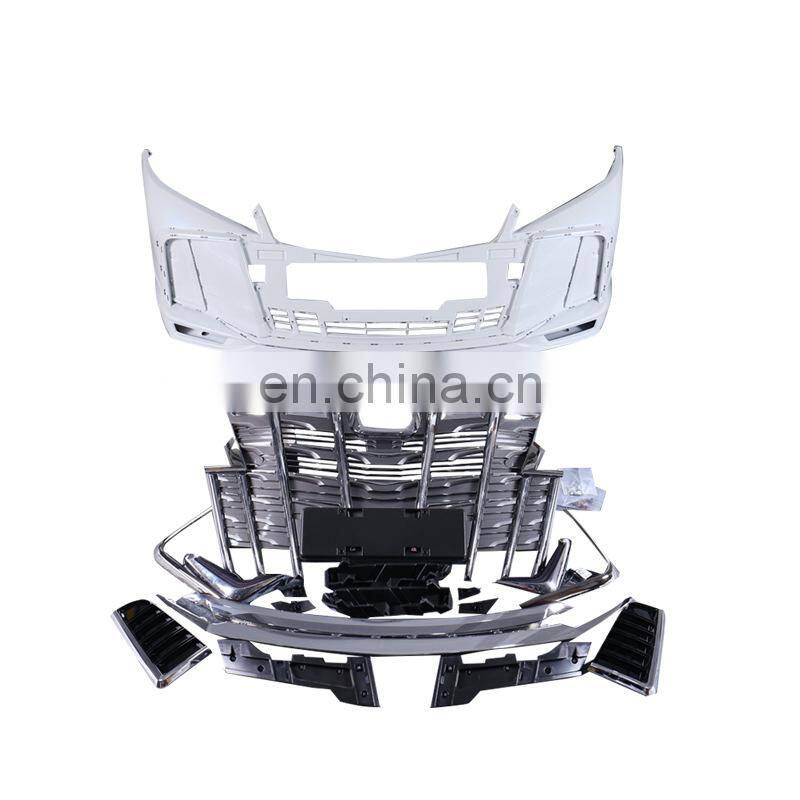 Runde Car Modification PP Material Spider Man Style Front Bumper Front Grille Suitable For 2015-2020 Honda Odyssey Body Kit