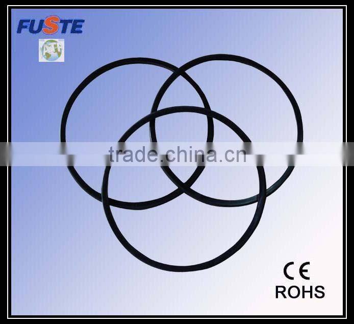Custom molded rubber gasket for pipe