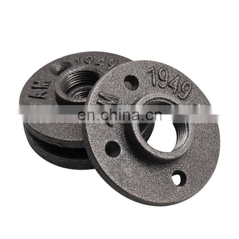 Custom Ductile Iron Floor Flange OEM Foundry Cast Grey Iron Parts
