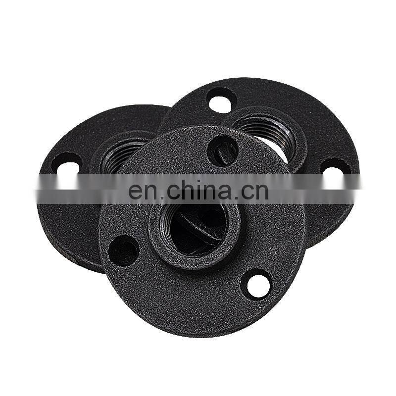 Custom Ductile Iron Floor Flange OEM Foundry Cast Grey Iron Parts