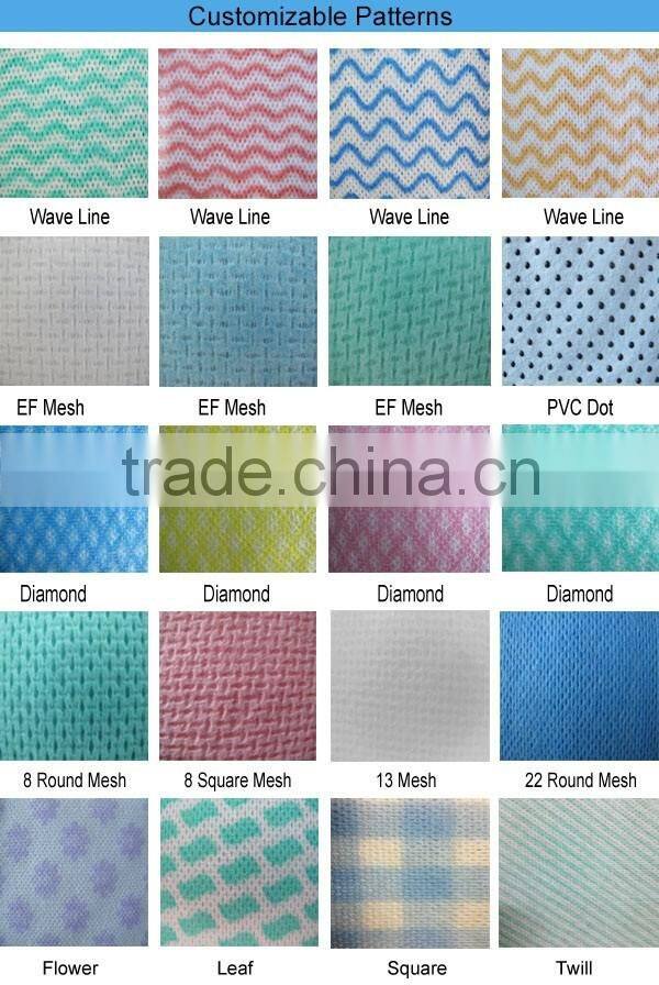 Spunlace Nonwoven Cleaning Household Products Materials