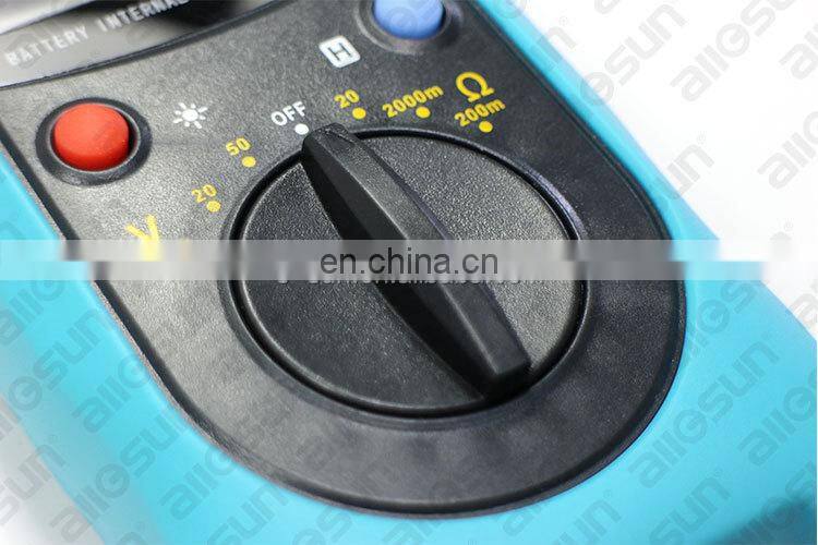 all-sun EM3610 Battery Internal Resistance Tester Meter Battery Voltage Temperature Coefficient Automotive Tester