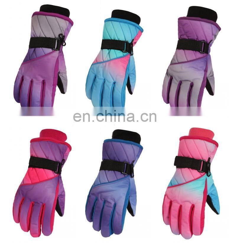 Custom Colors ski Winter Warm Touch Screen Cycling driving gloves