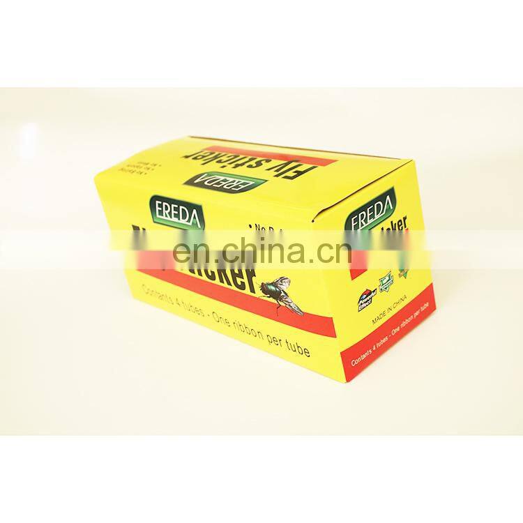 New Products Sticky Fly Glue Ribbons Roll Flies Strips Insect Home Glue Catcher Mosquito Killer