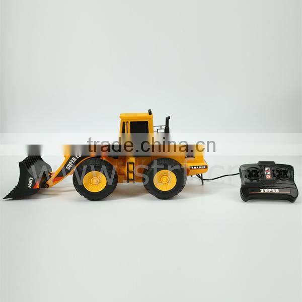Wire control large plastic 8 channels small loader toy