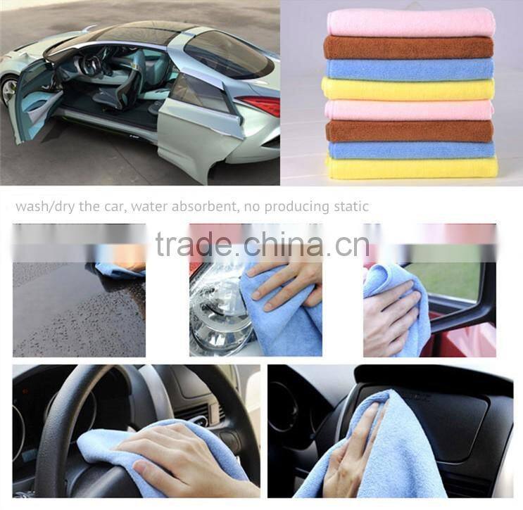 cheap customized easy to clean good quality microfiber towel for car cleaning