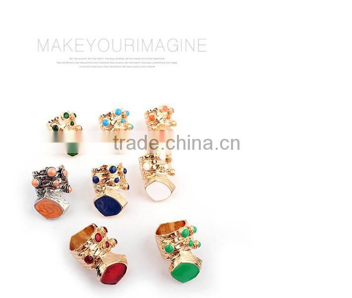 2015 Guangzhou Fashion Women Rings Jewelry Design Powerful