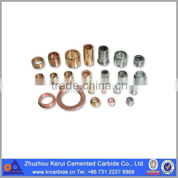 Oil impregnated sleeve bushing bearing with long service life