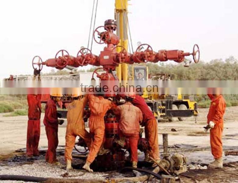 api oil and gas christmas tree, wellhead and christmas tree/X-mas tree for oil well control