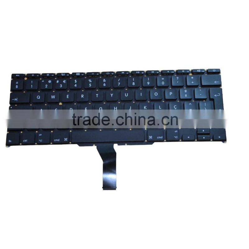 Top quality cheap Portuguese Laptop Replacement Keyboard For Apple Macbook Air 11" A1370 2010
