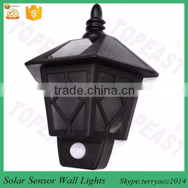 Solar Mini Streetlight - 2 LED - Solar Powered Security Motion Sensor Light