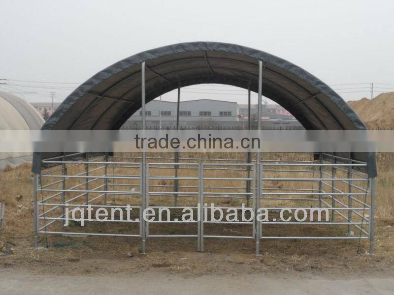 JQR2020L steel frame livestock tent