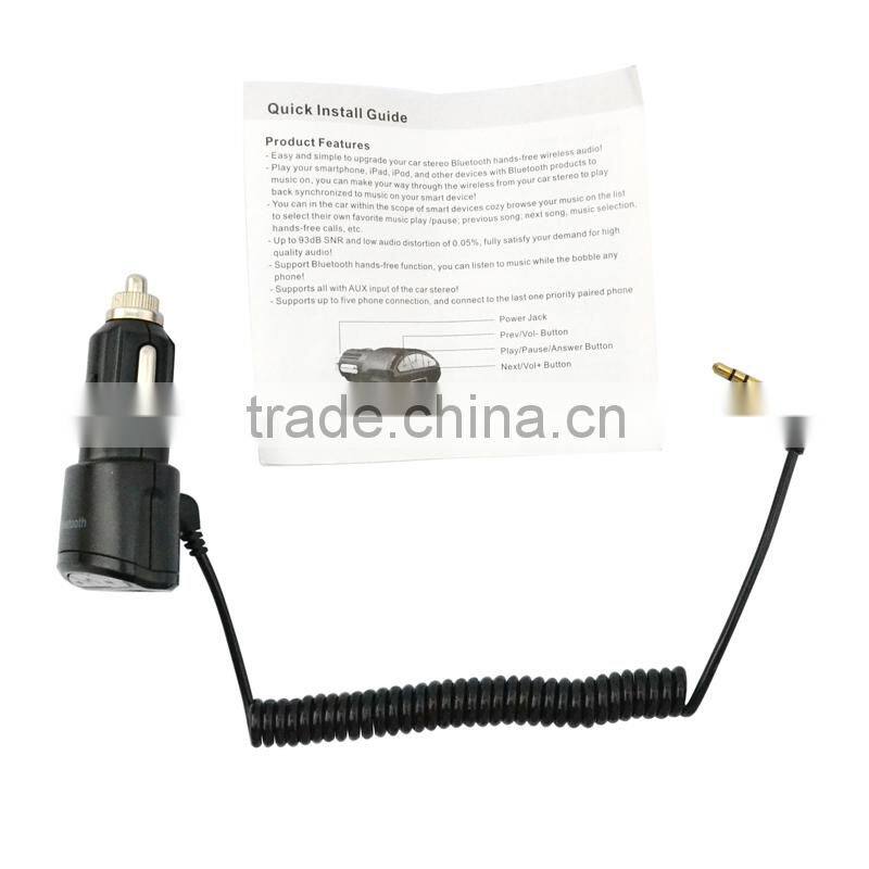 Car bluetooth handsfree kit, Bluetooth Receiver, bluetooth car kit RCBC10