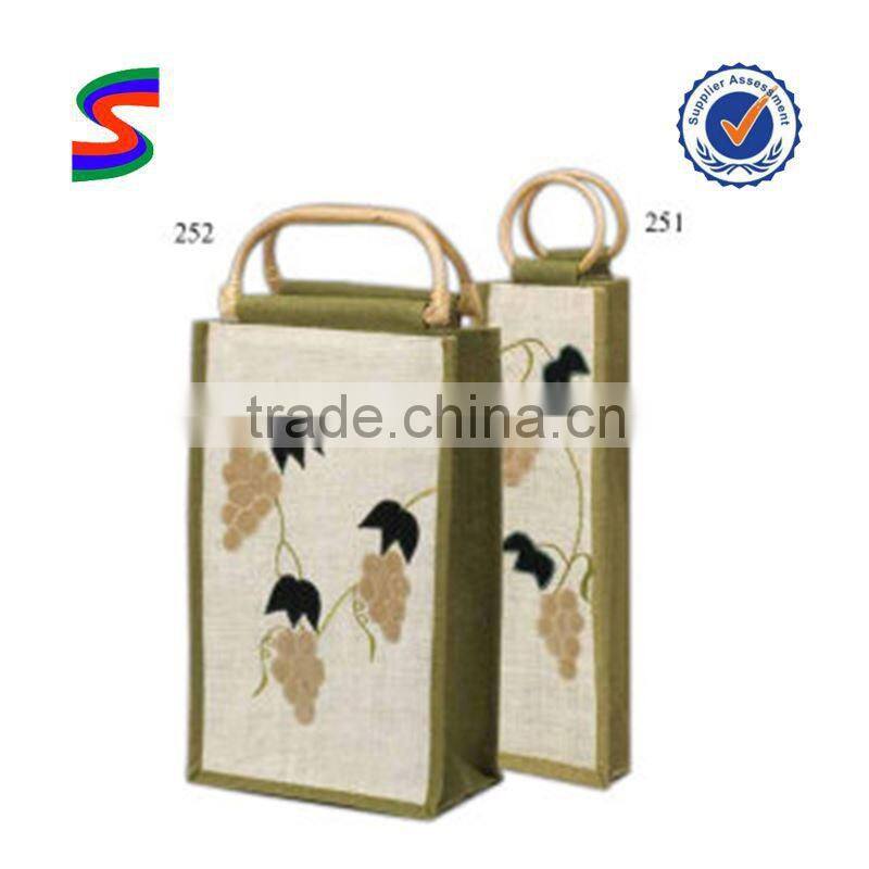 Kraft Wine Paper Bag Plastic Bag Wine Bag With Spout
