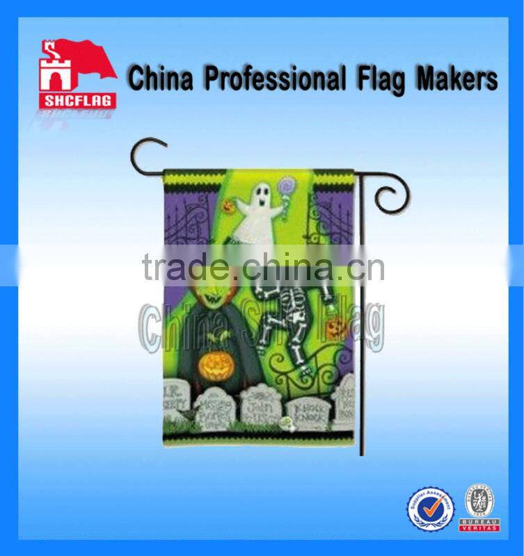 100% polyester wholesale garden flag