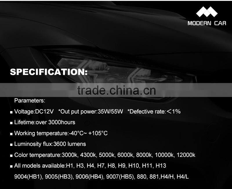 Guangzhou Meiche HID light single beam hid xenon H3