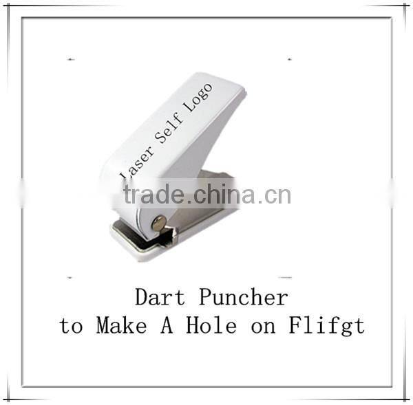 Dart Puncher used to dart flight and shaft ring