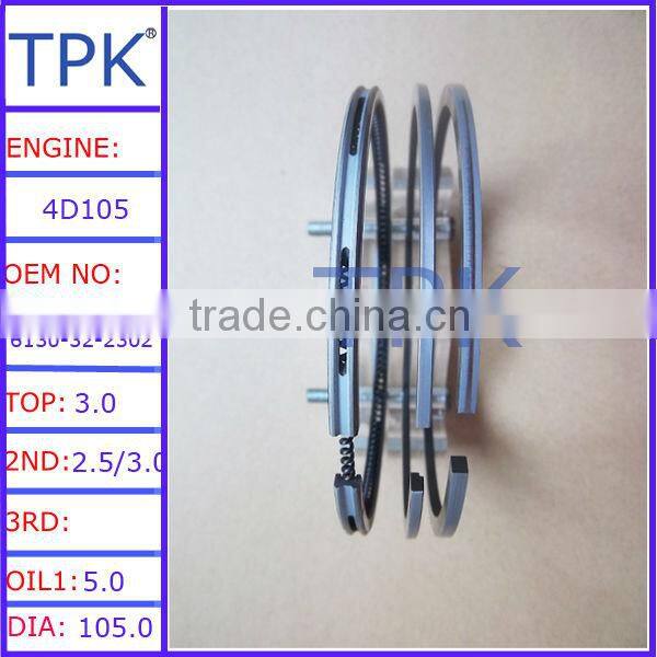 6620-31-2030 6620-31-2020 for komatsu NH220 piston ring