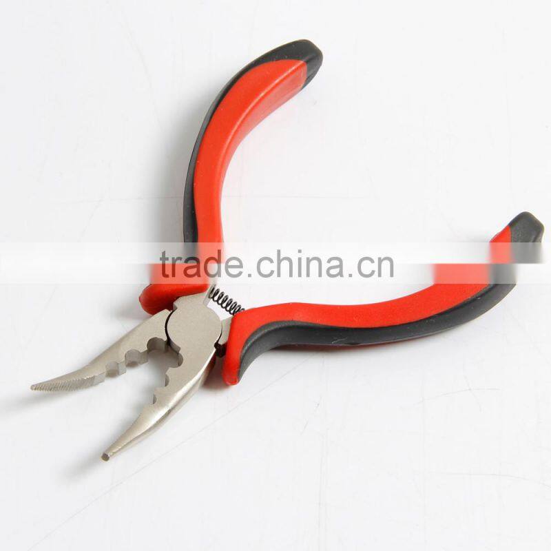 2016 hot selling Stainless steel hair extension pliers Function Clamp Plier Metal Micro Plier