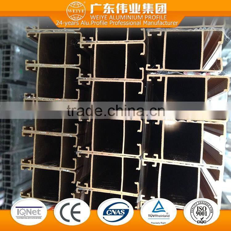 6351 T3-T8 0.8-1.4mm aluminum extruded for Jalousie Windows with polished finish