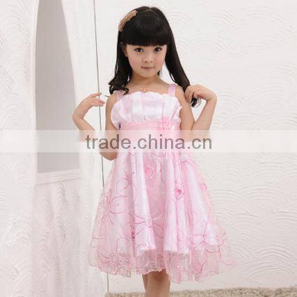 Fashion style high quality birthday dress for kids